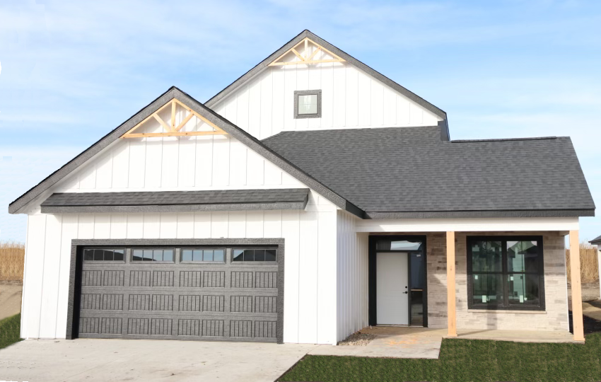 front view of a house for sale in Clive, Iowa | Amare Vita