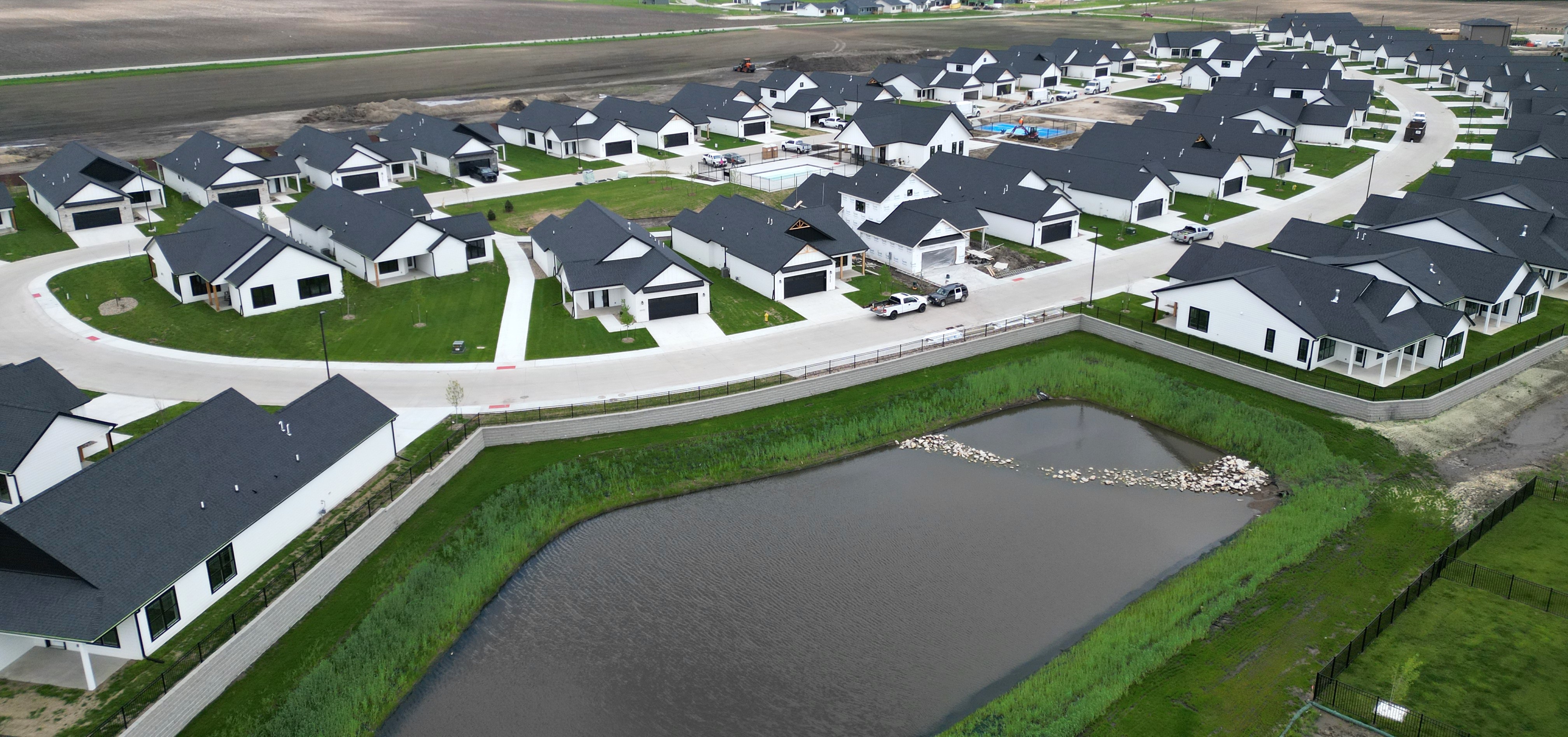 aerial view of Amare Vita active adult community