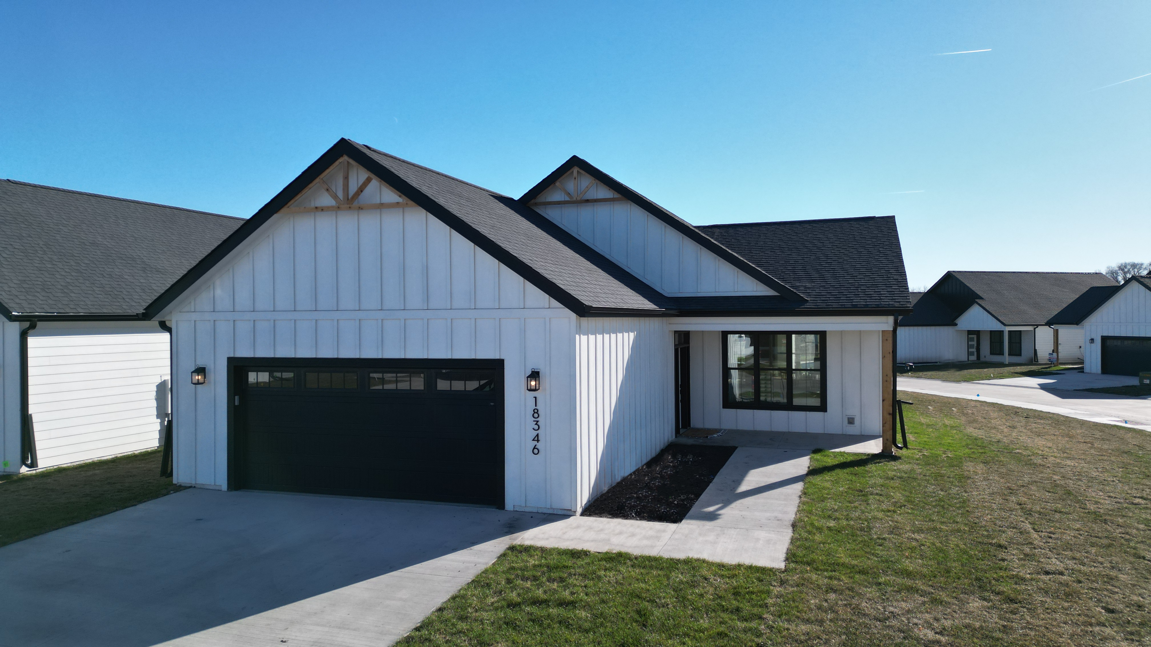 front view of a house for sale in Clive, Iowa | Amare Vita