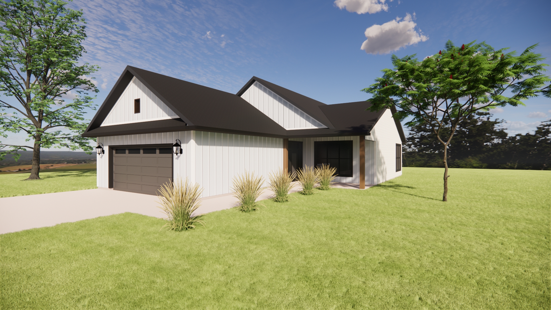 front view of a house for sale in Clive, Iowa | Amare Vita